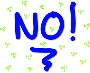 learn how to say no